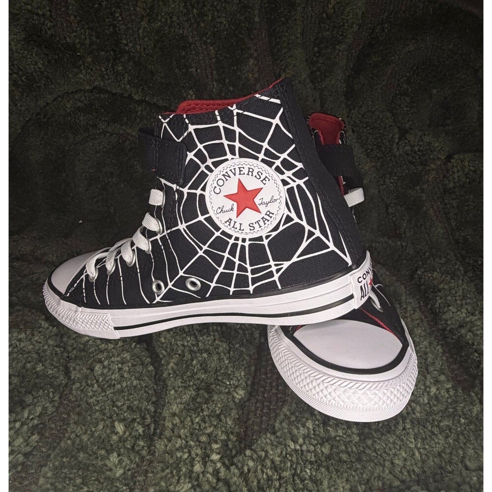 Converse Chuck Taylor All Star Easy-On Spider Web Youth Size 2 Black A13182F